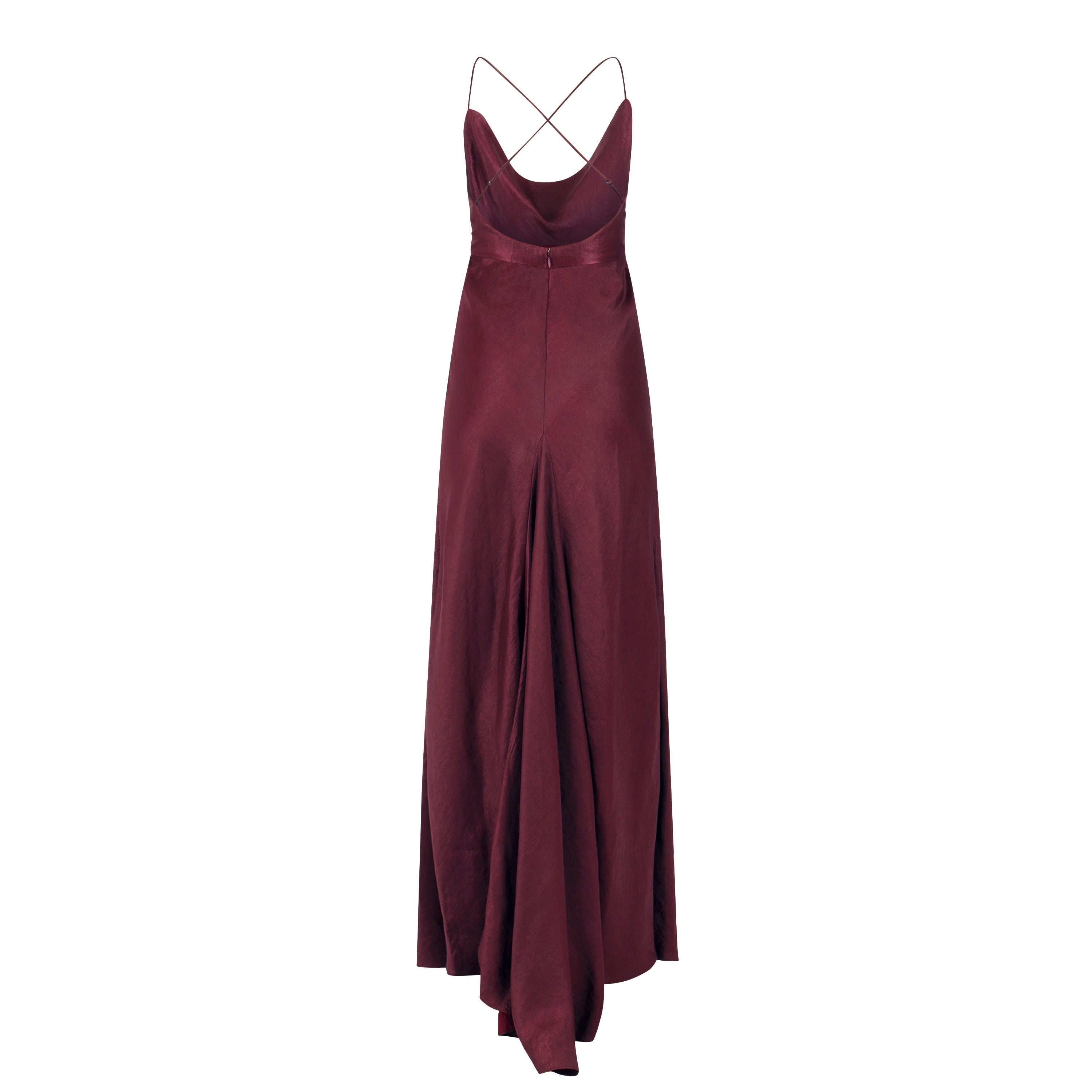 Merlot Cowl Gown