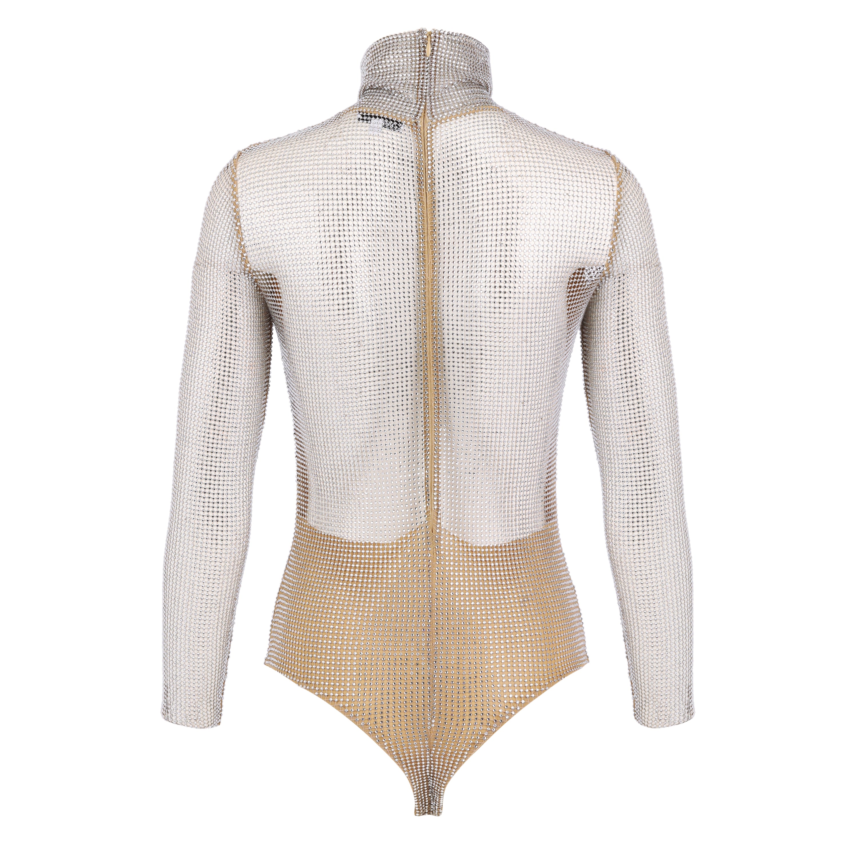 Stella Swarovski Crystal Bodysuit