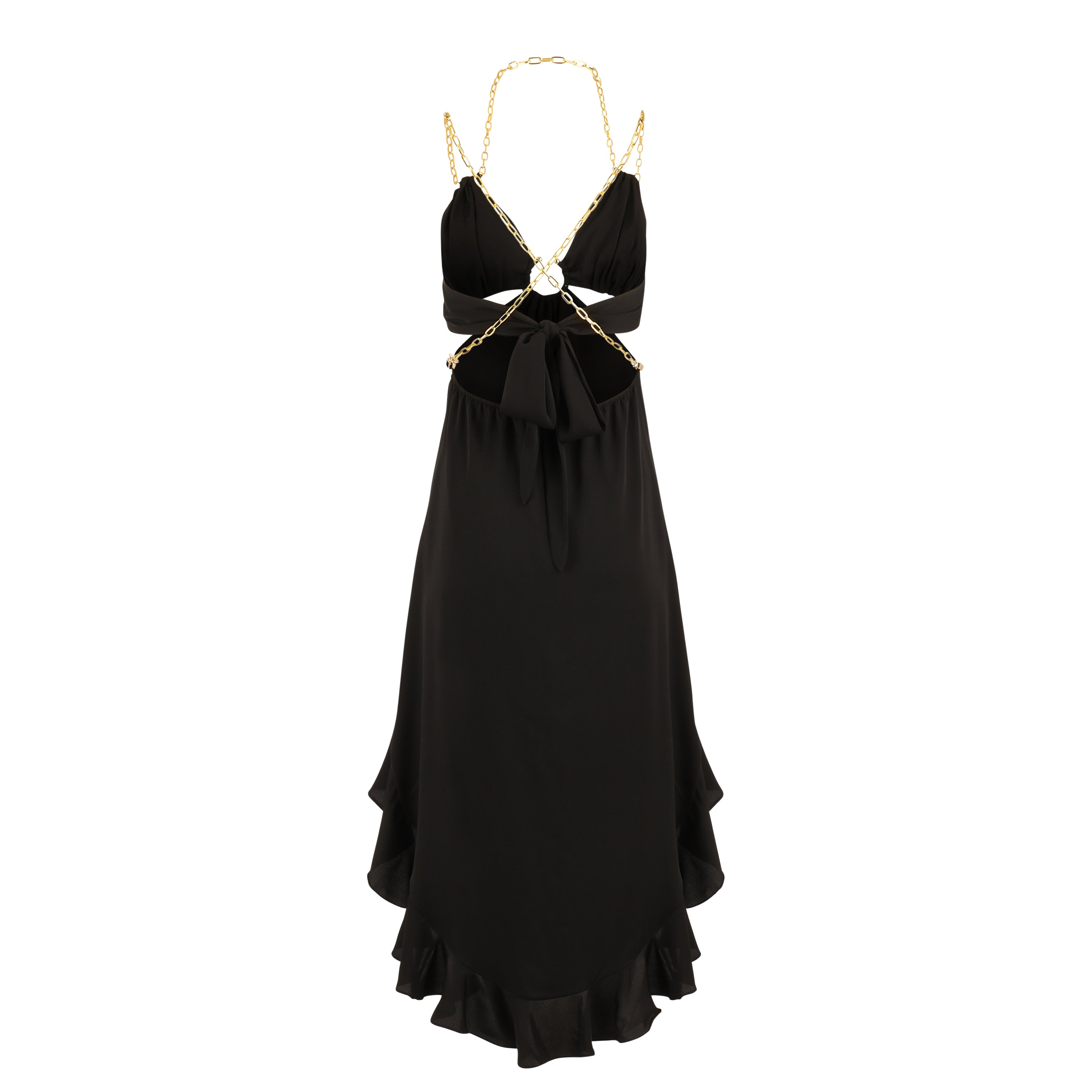 Black Halter Dress