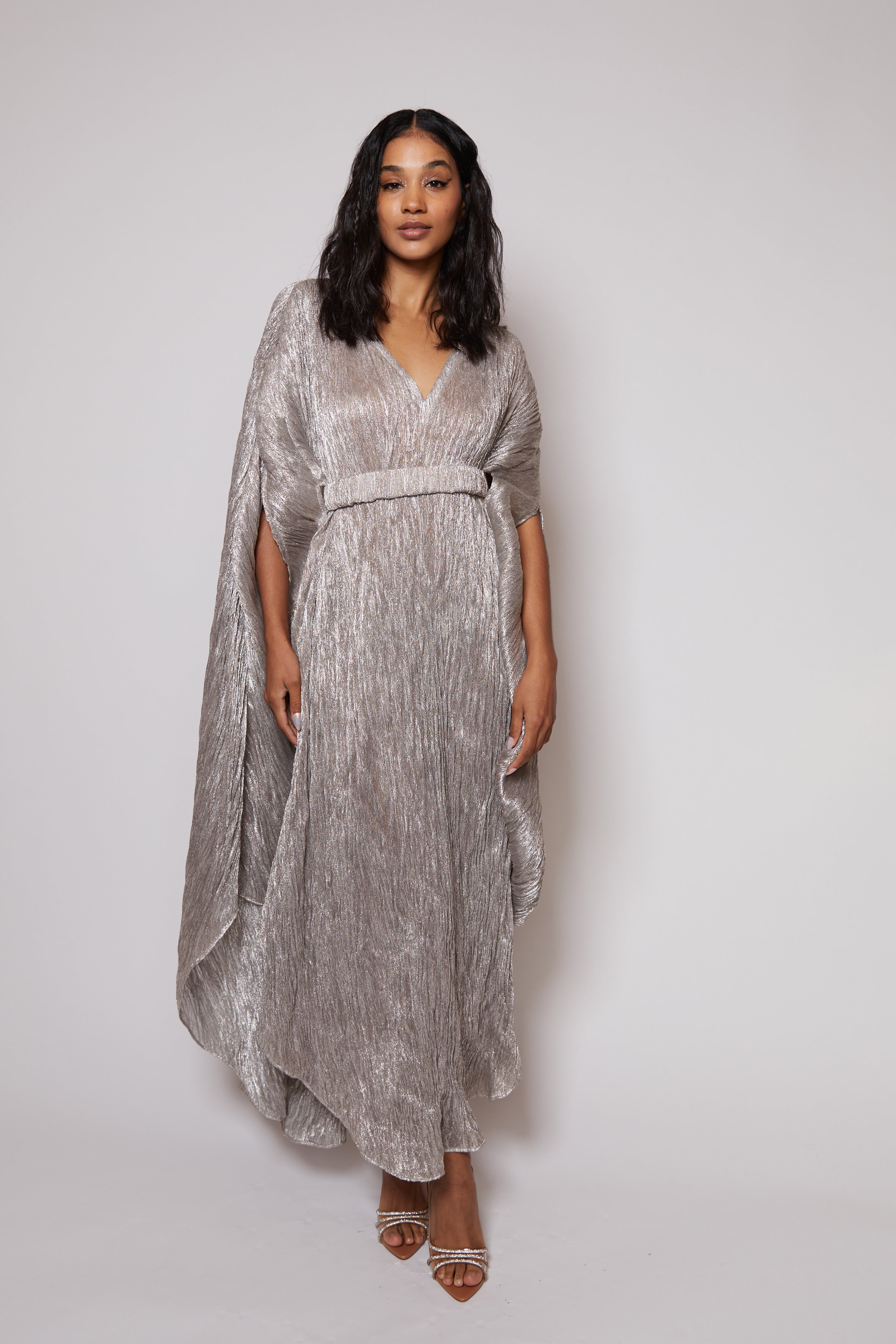 Look Thirteen: Metallic Kaftan