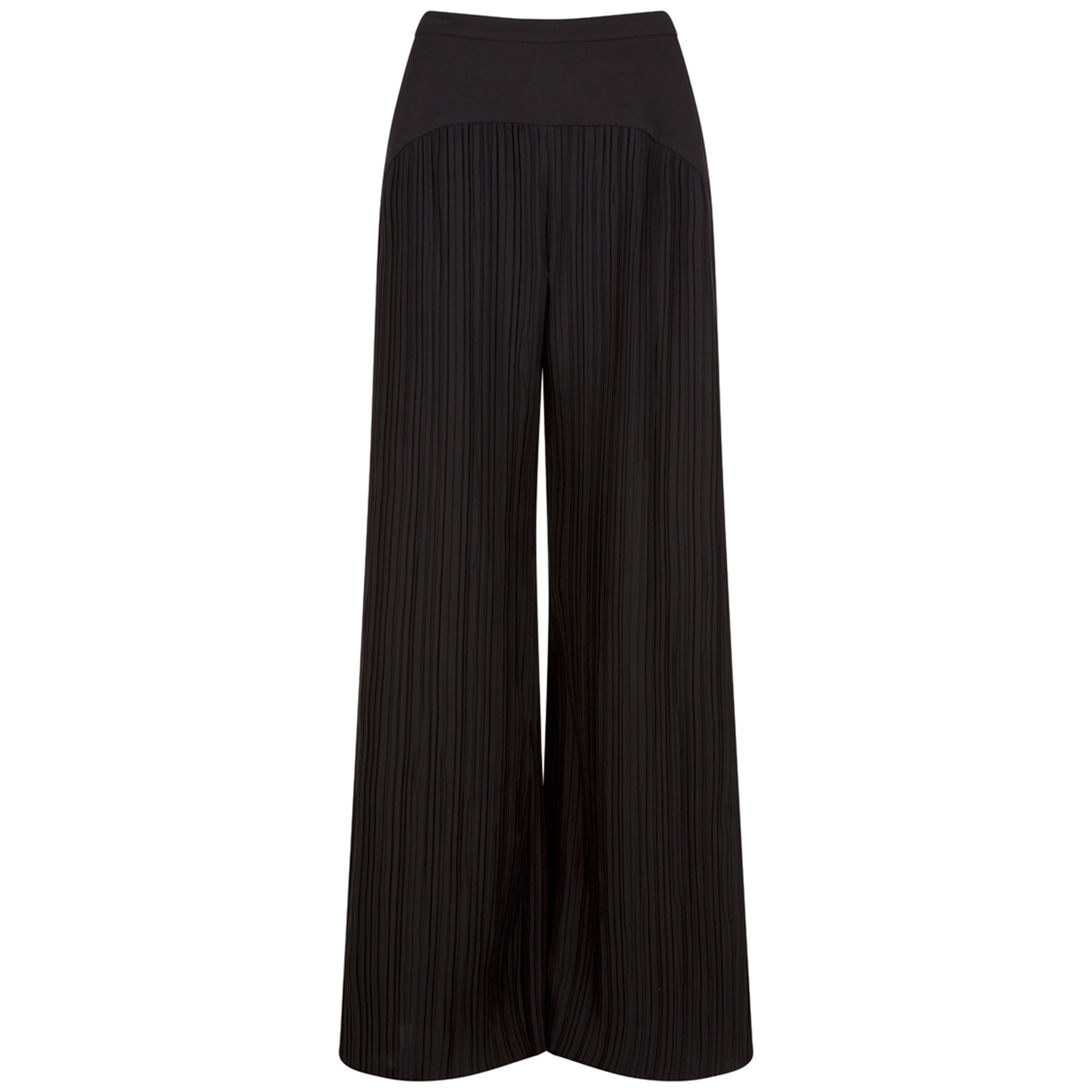Silk Georgette Pleated Pant