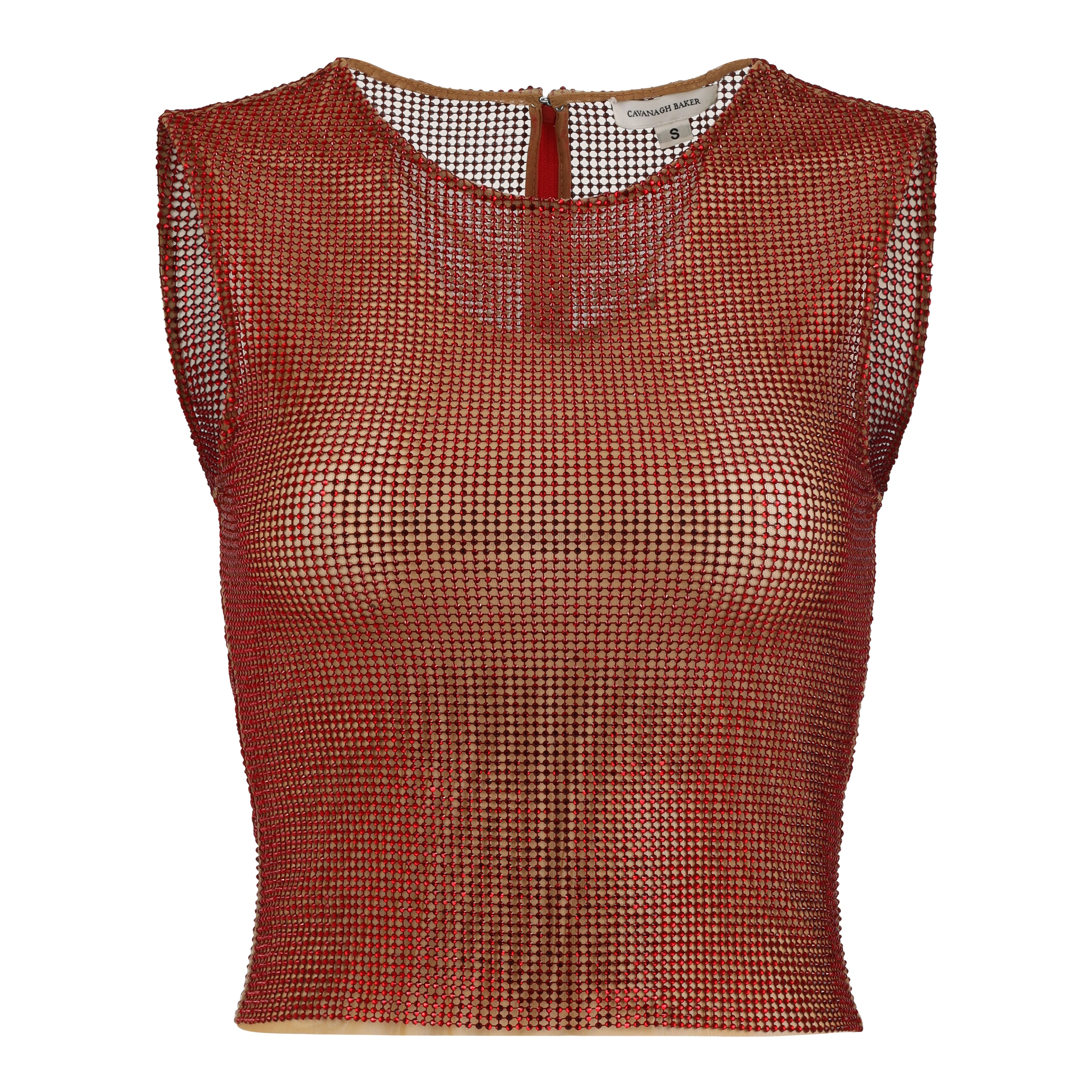 Red Crystal Tank Top
