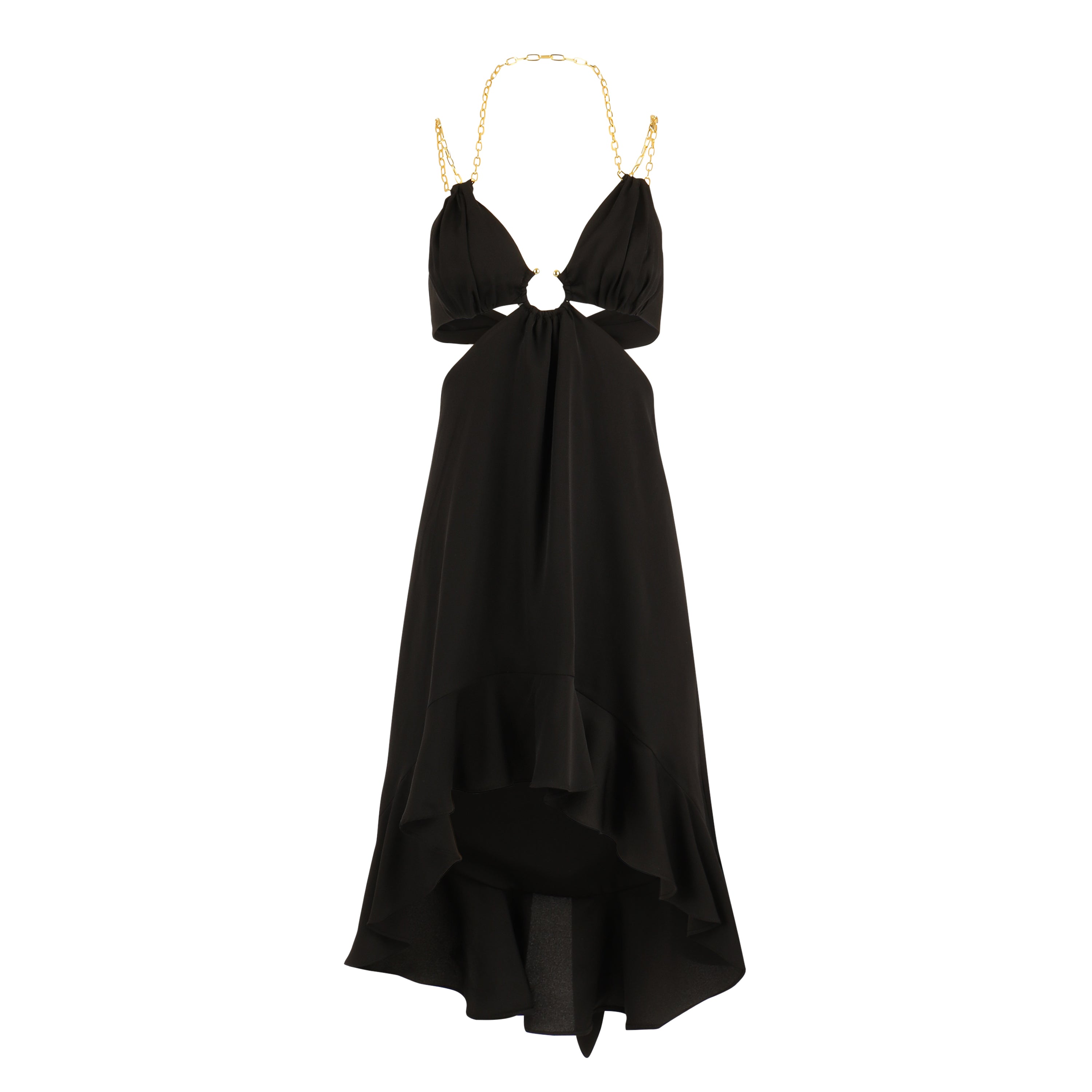Black Halter Dress