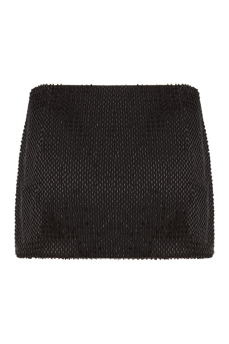Bugle Bead Mini Skirt